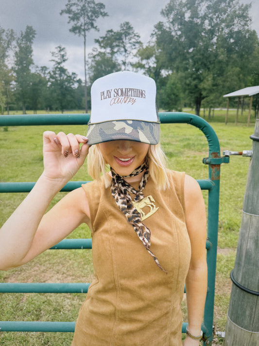 Play Something Country Trucker Hat