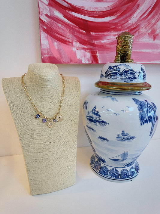 Color Charm Necklace