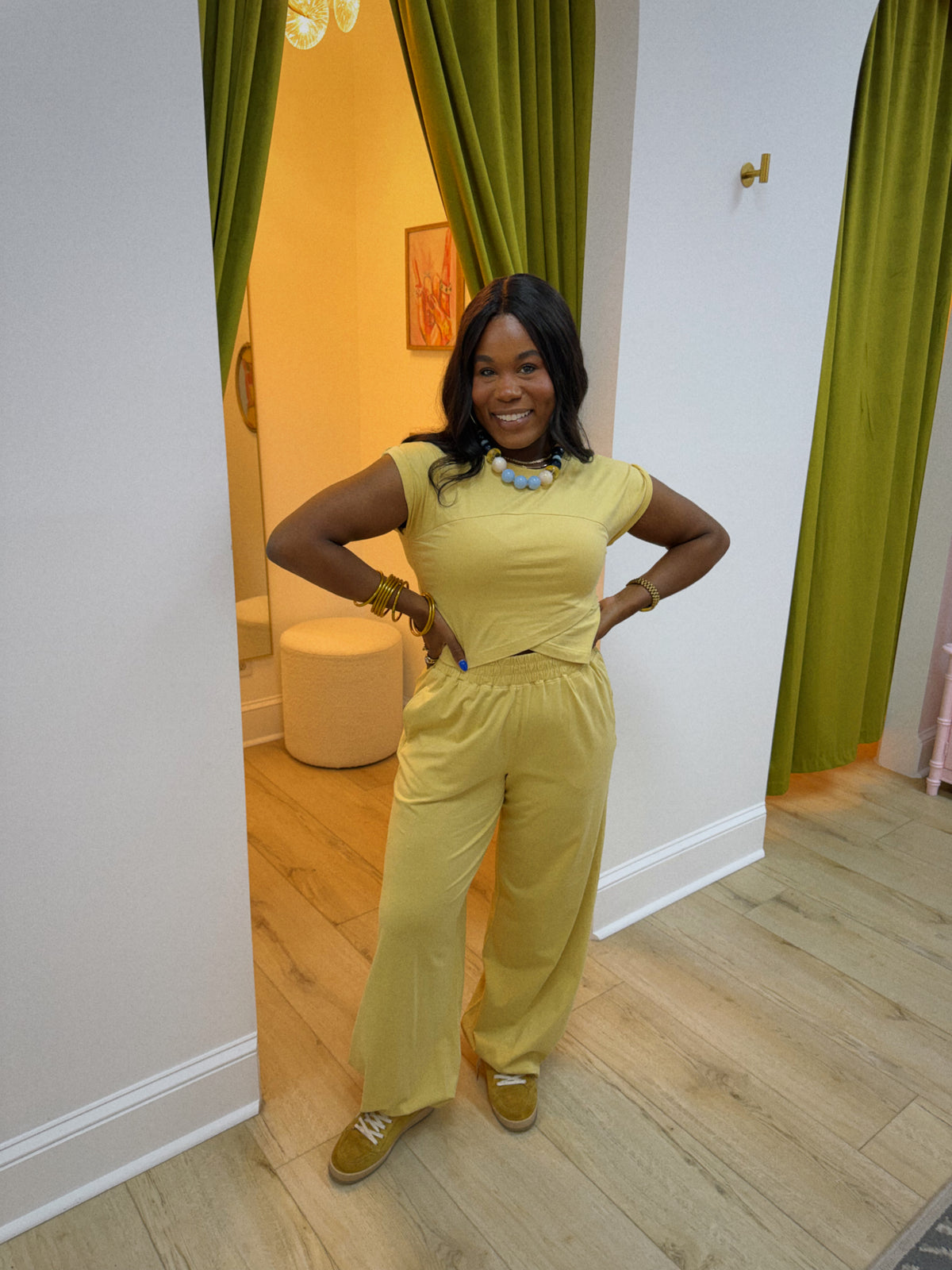 Off Duty Set - Butter Yellow
