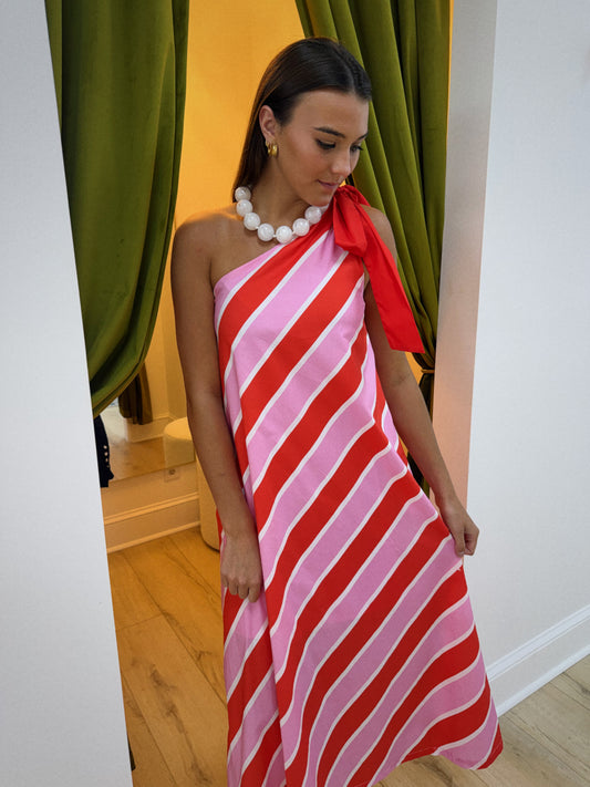 The Summer Sail Dress - Pink