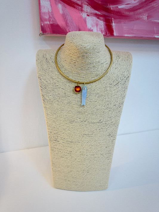 Blue Bay Charm Necklace