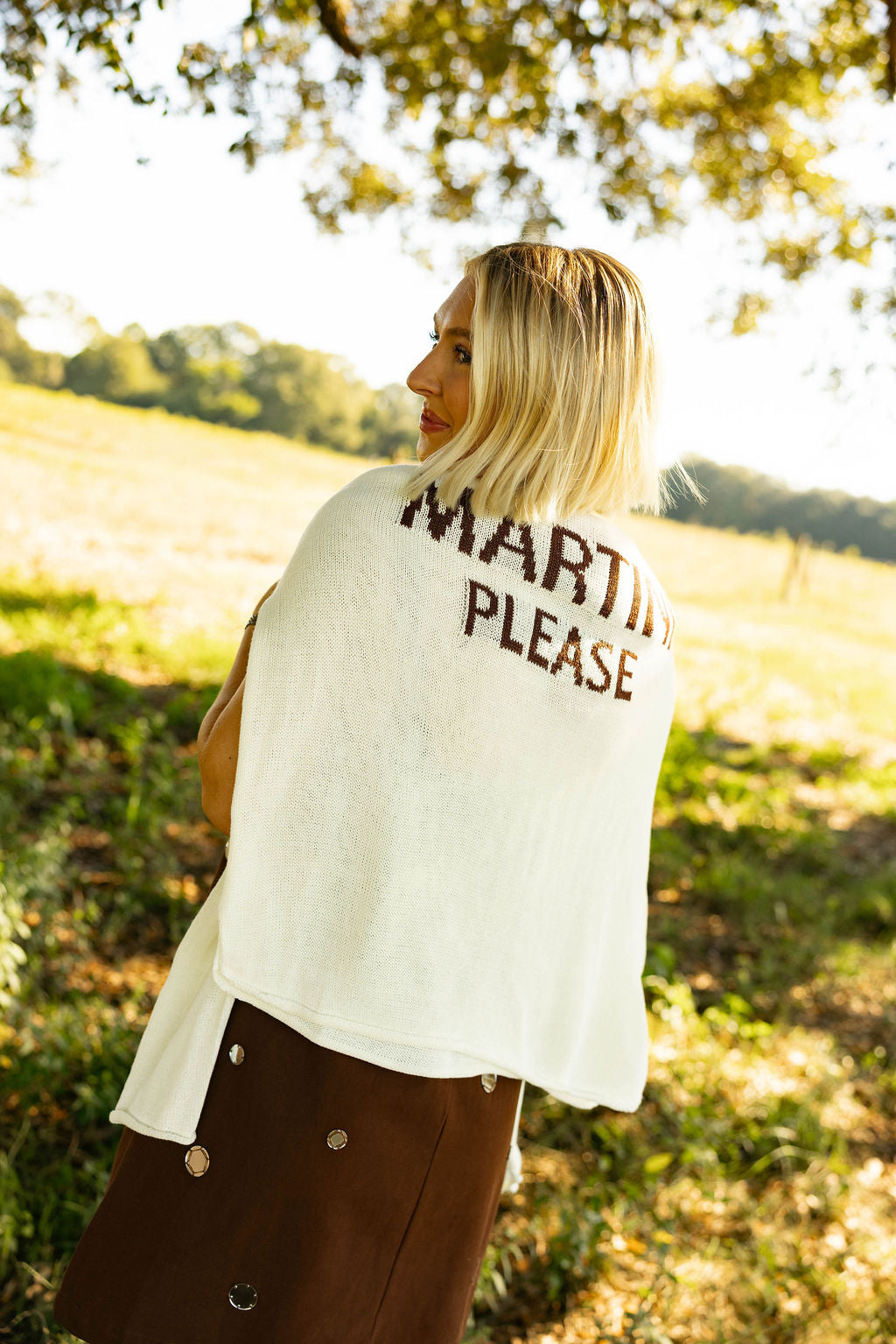 Martini Please Knit Sweater