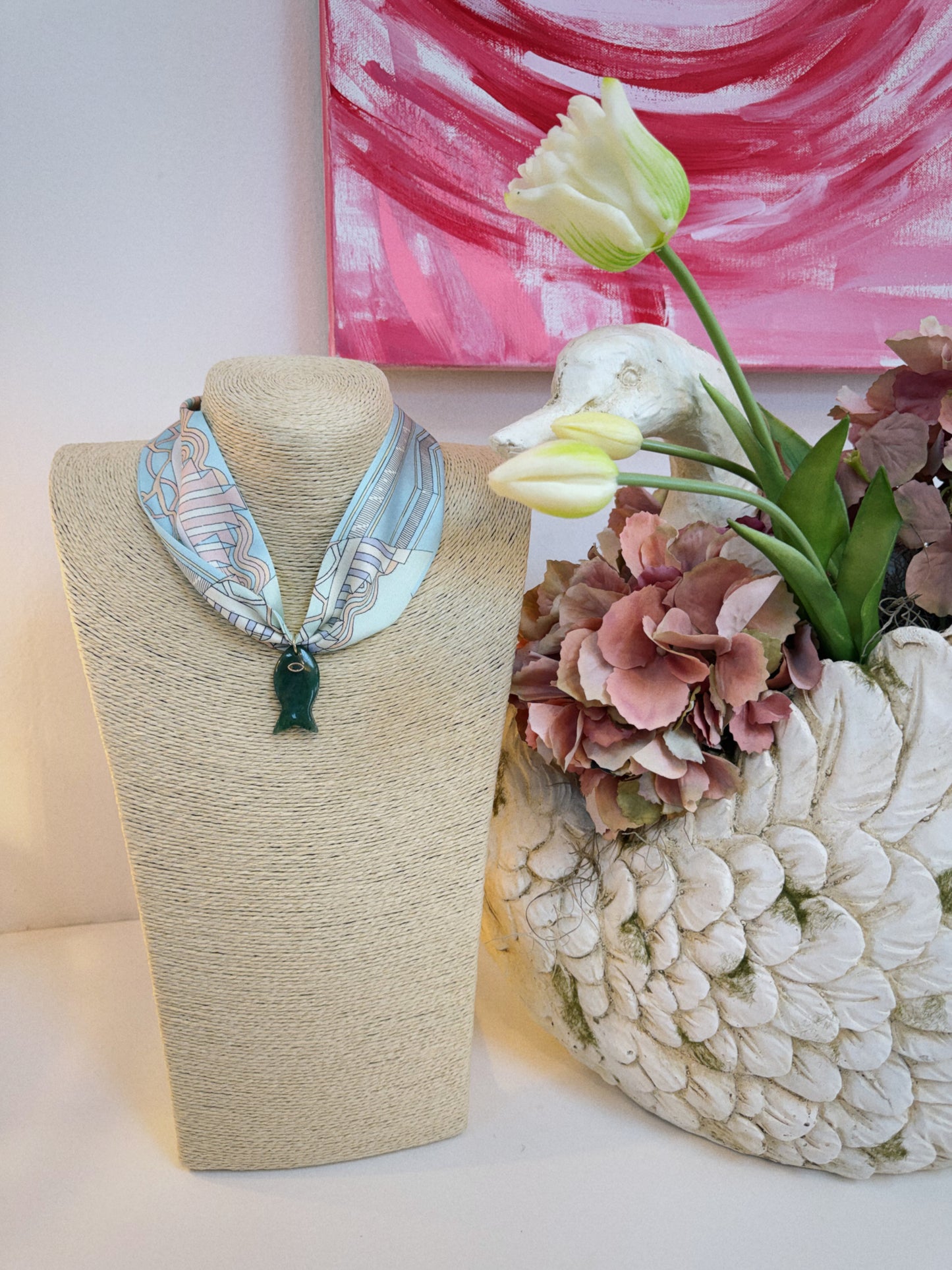 Under the Sea Scarf Necklace