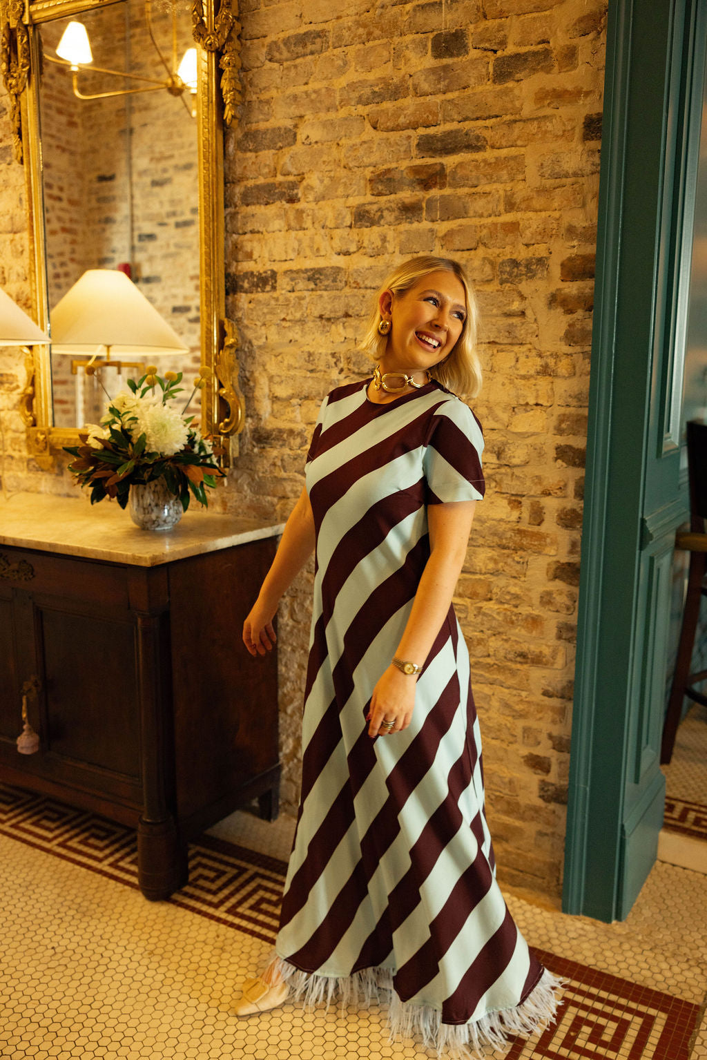 The Gatsby Stripe Dress