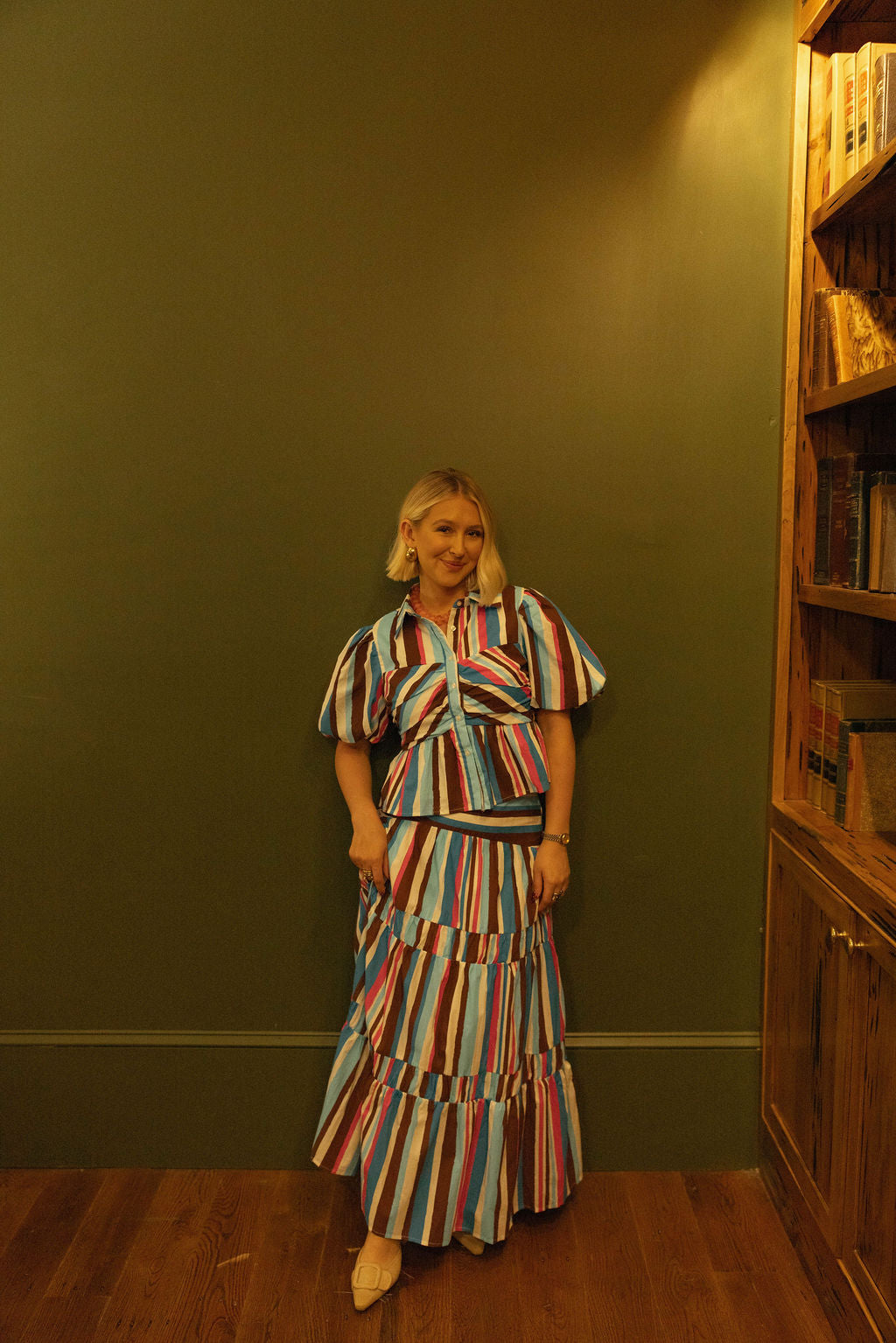 The Storybook Stripe Skirt