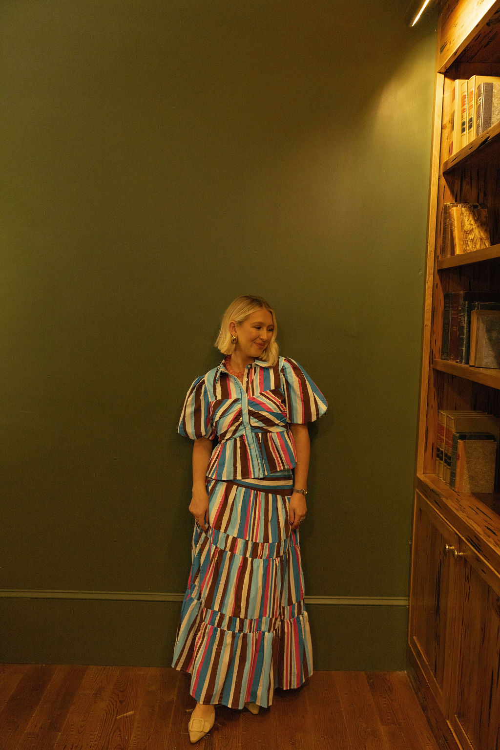 The Storybook Stripe Skirt