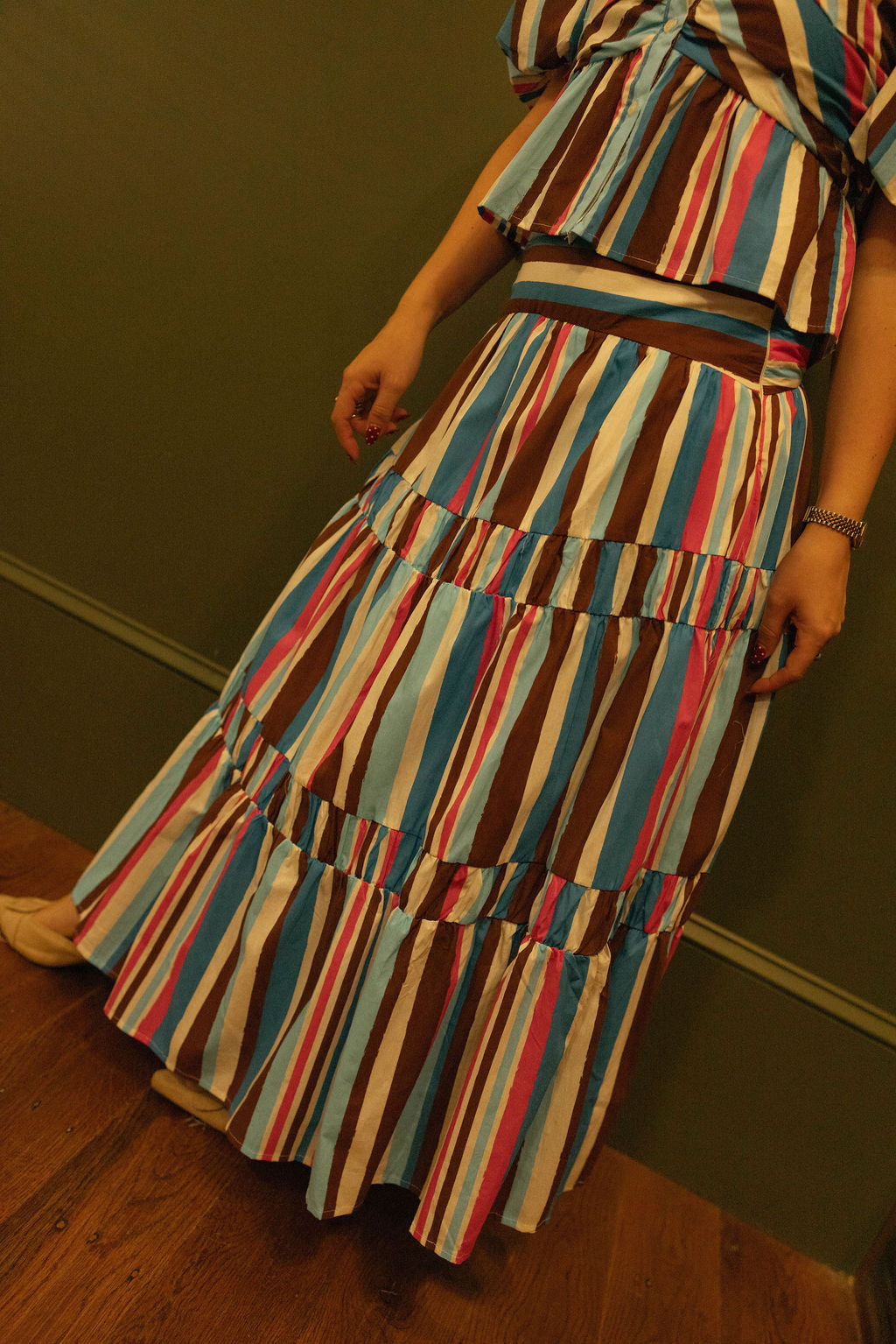 The Storybook Stripe Skirt