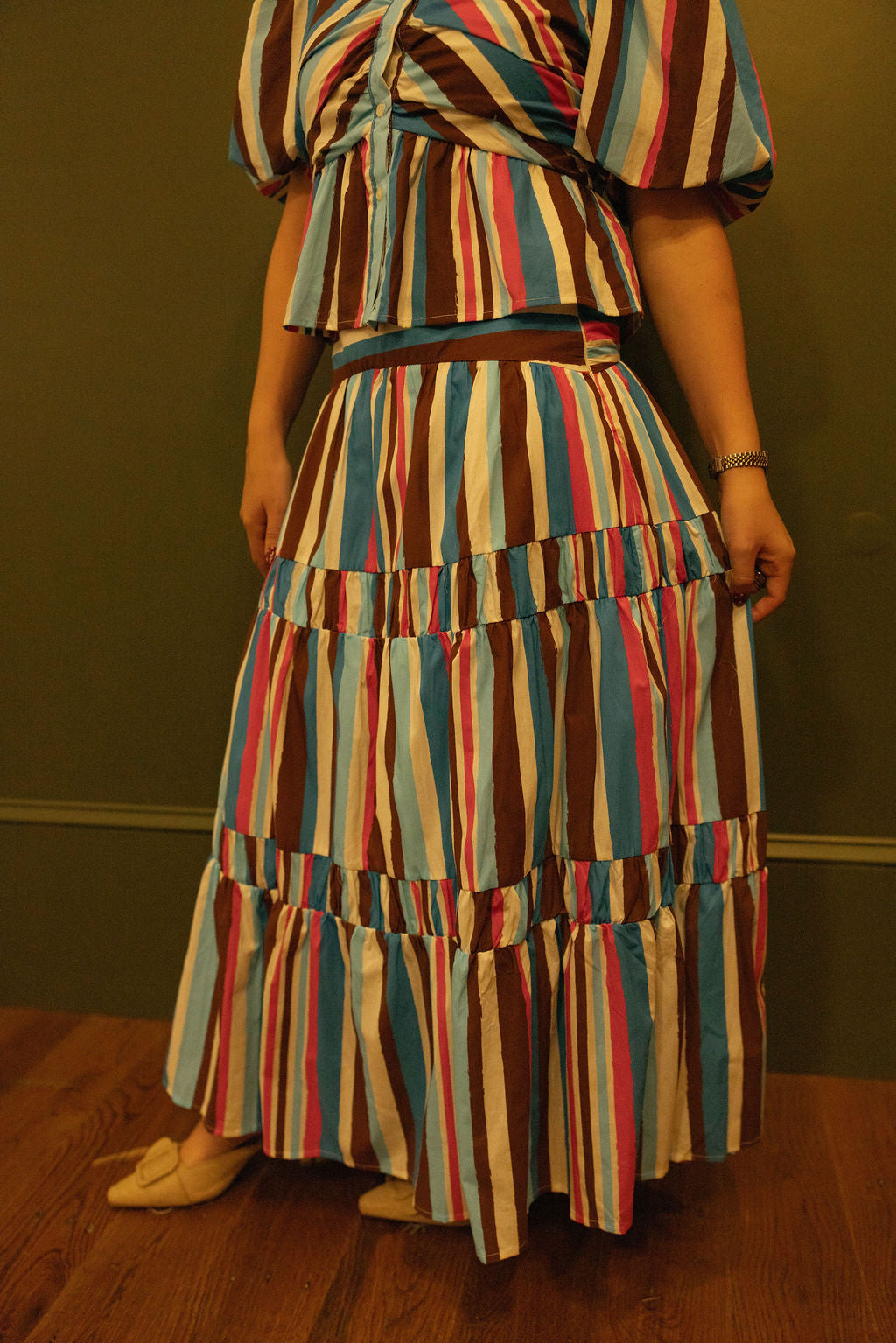 The Storybook Stripe Skirt