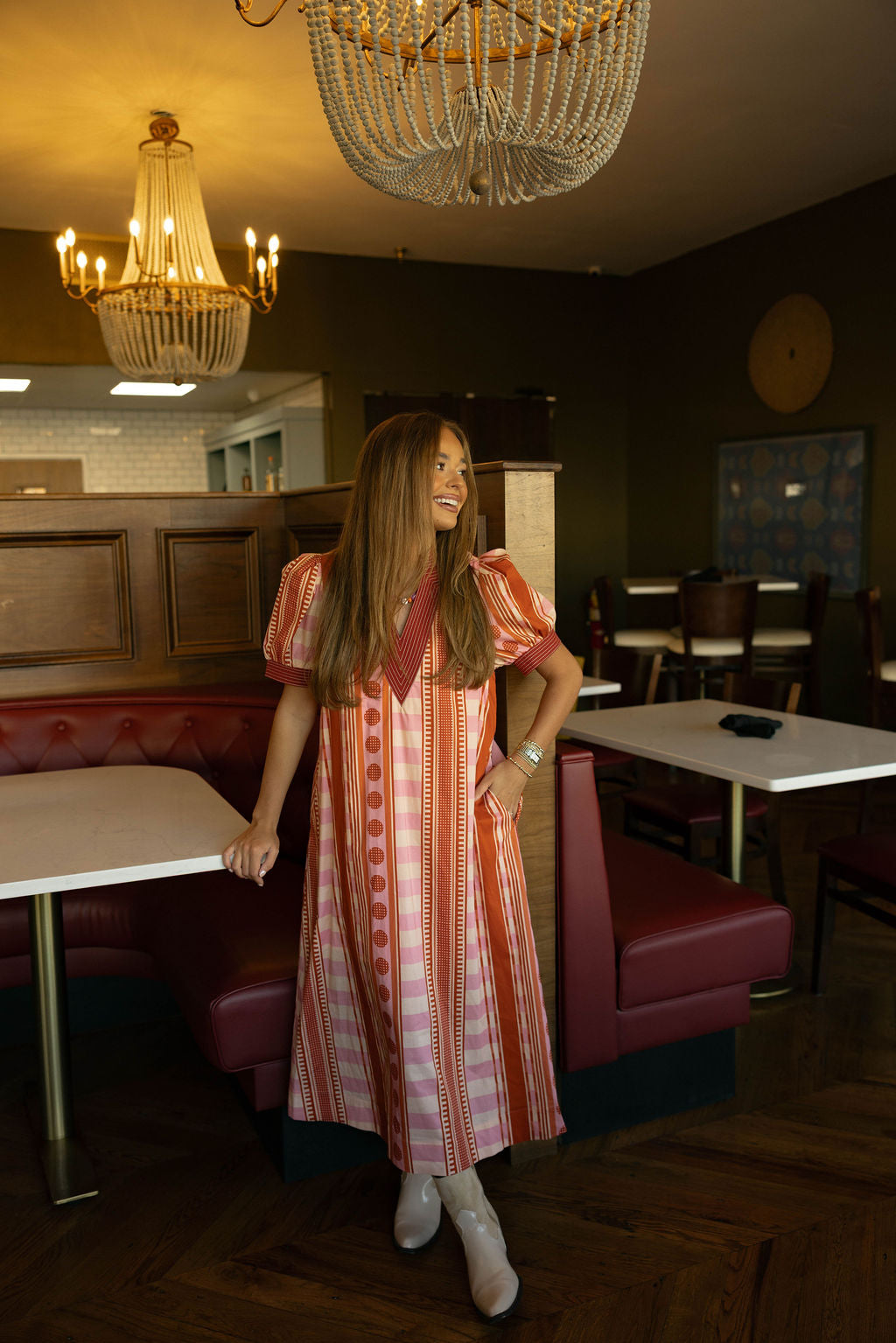Rosy Outlook Dress