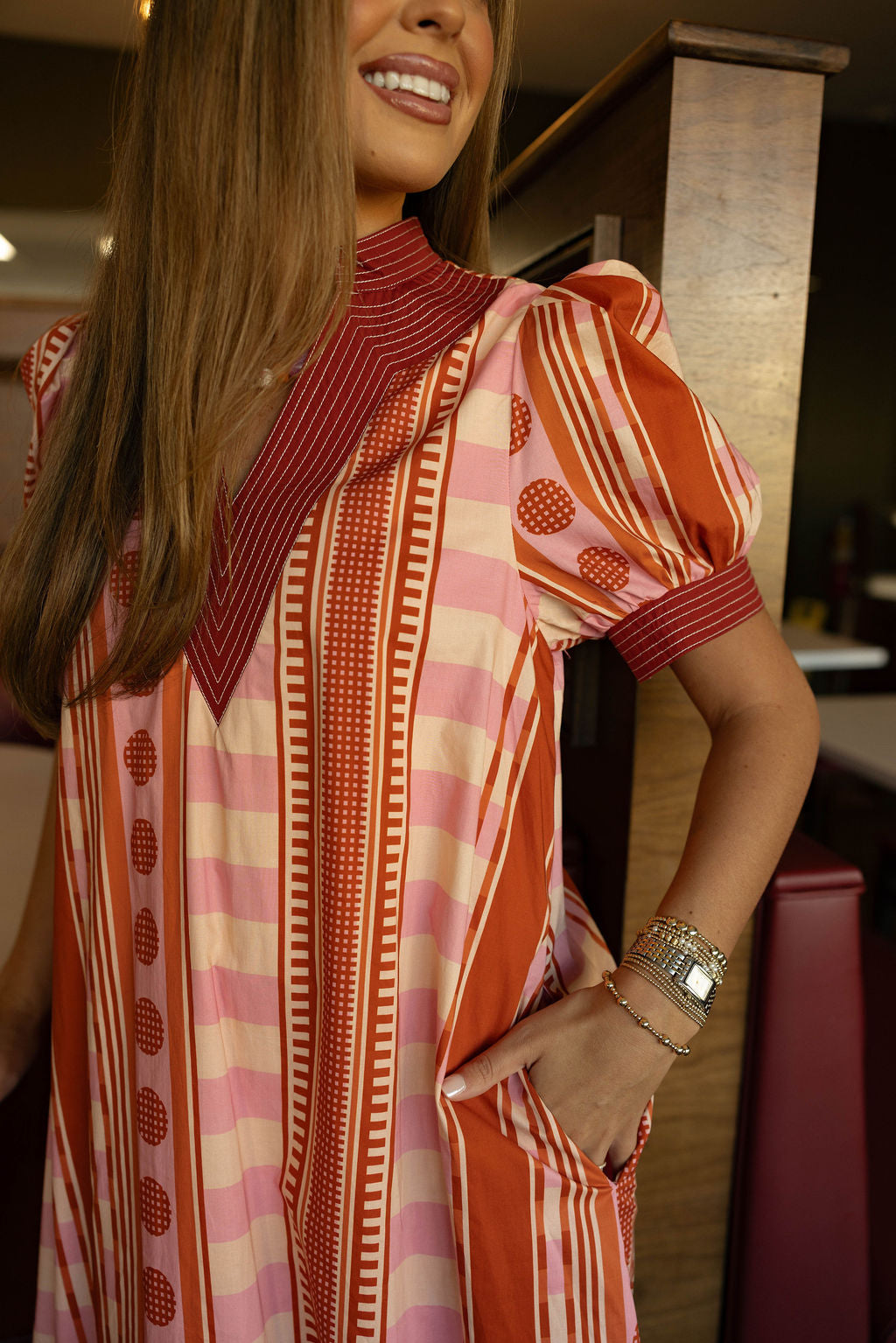 Rosy Outlook Dress