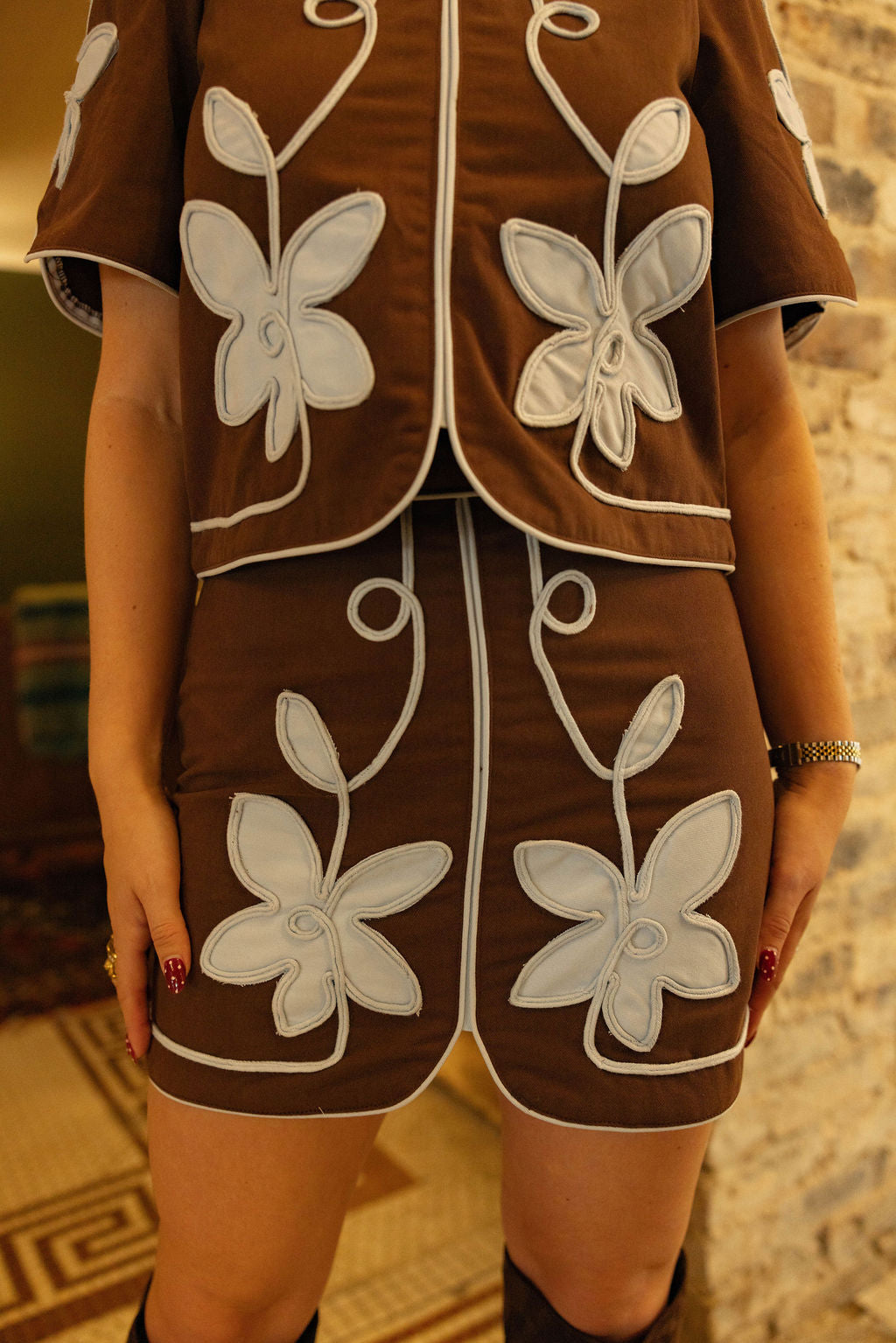 Mocha Magnolia Skirt