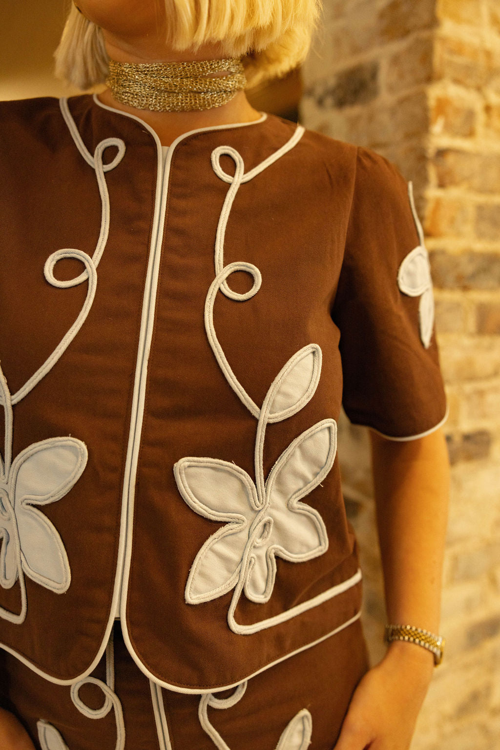 Mocha Magnolia Top