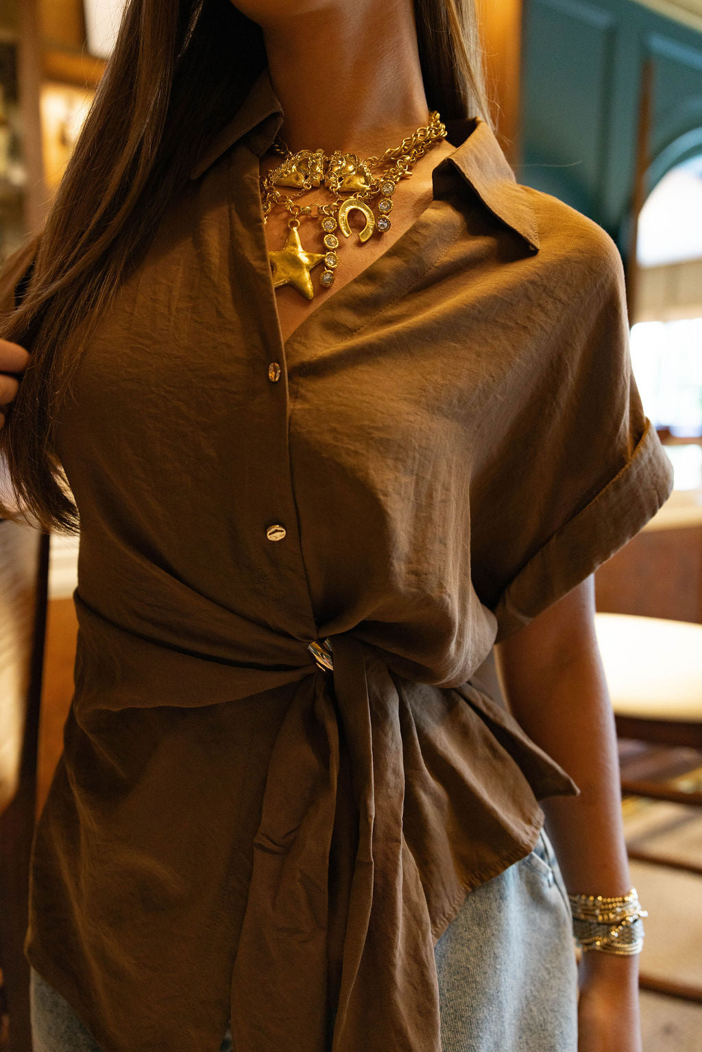 Madison Wrap Top