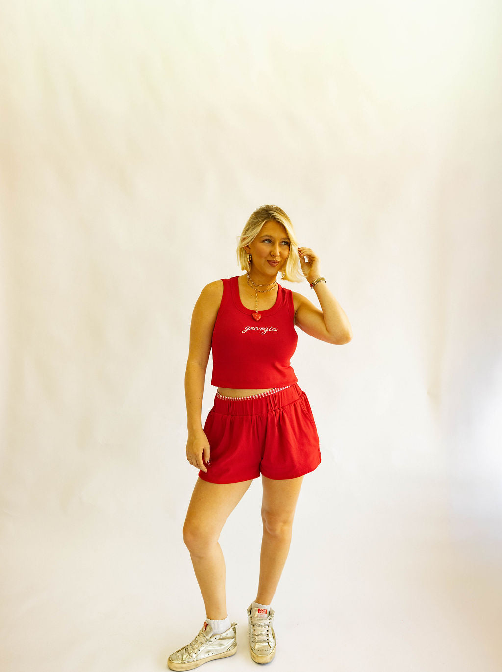 Georgia Embroidery Tank