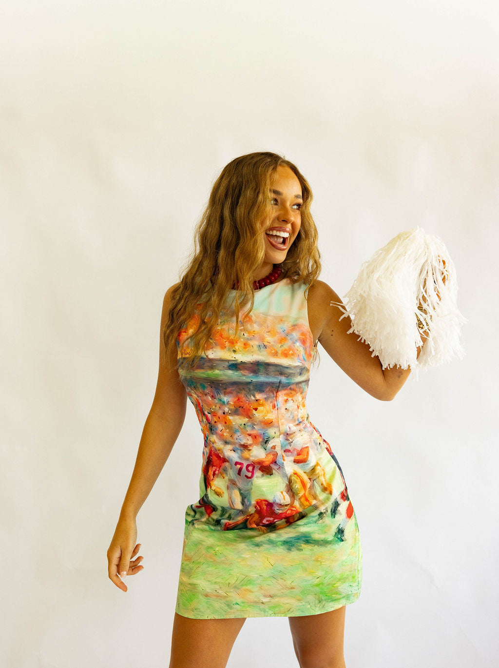 Painted Saturday Game Day Dress