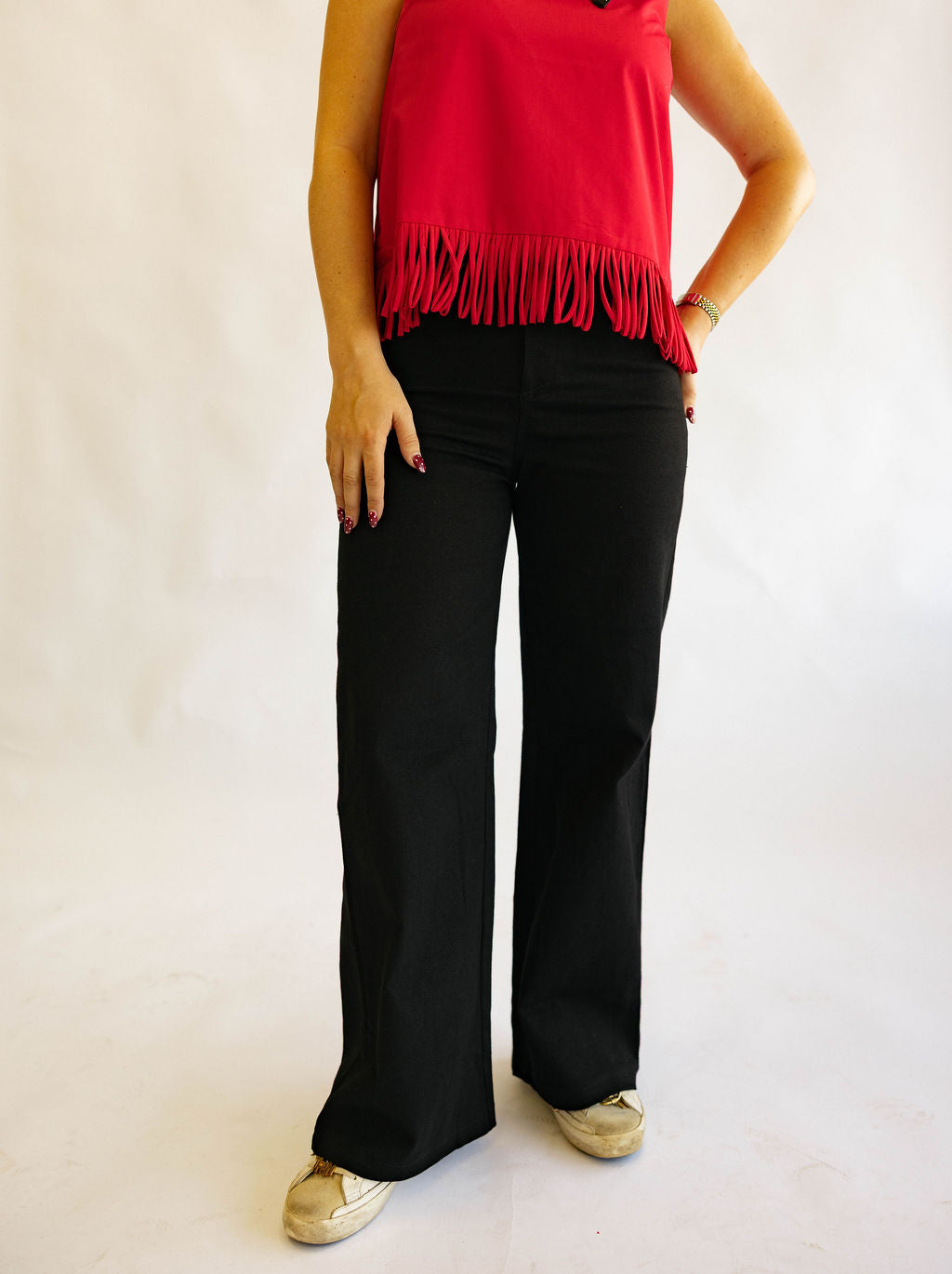 In The Know Pants - Black