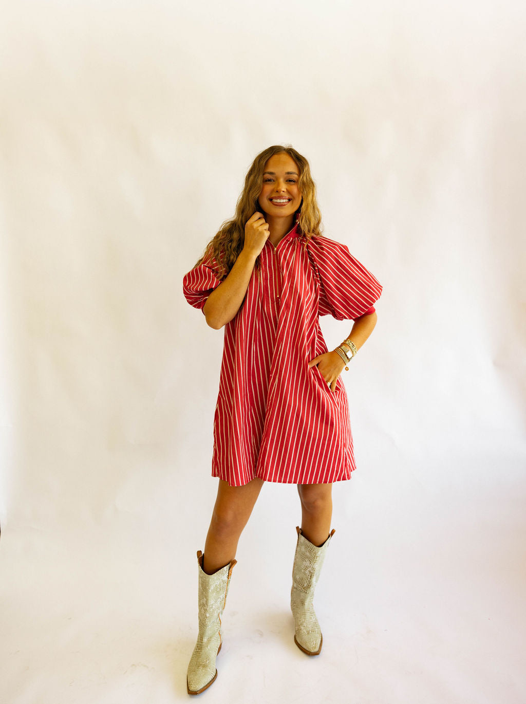 Victory Stripe Dress