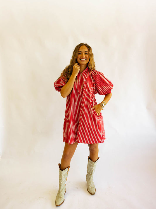 Victory Stripe Dress