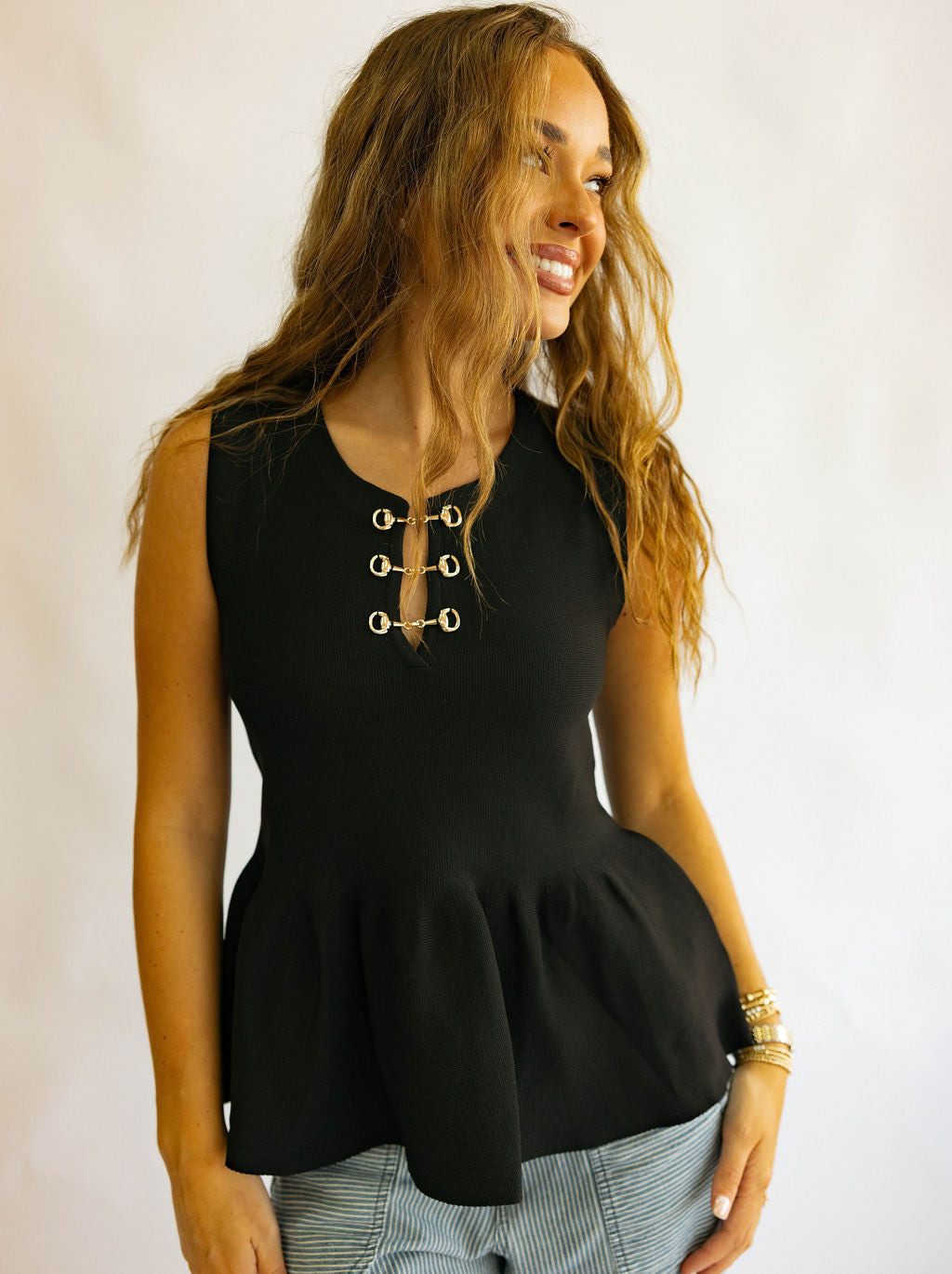 The Hometown Hero Top - Black