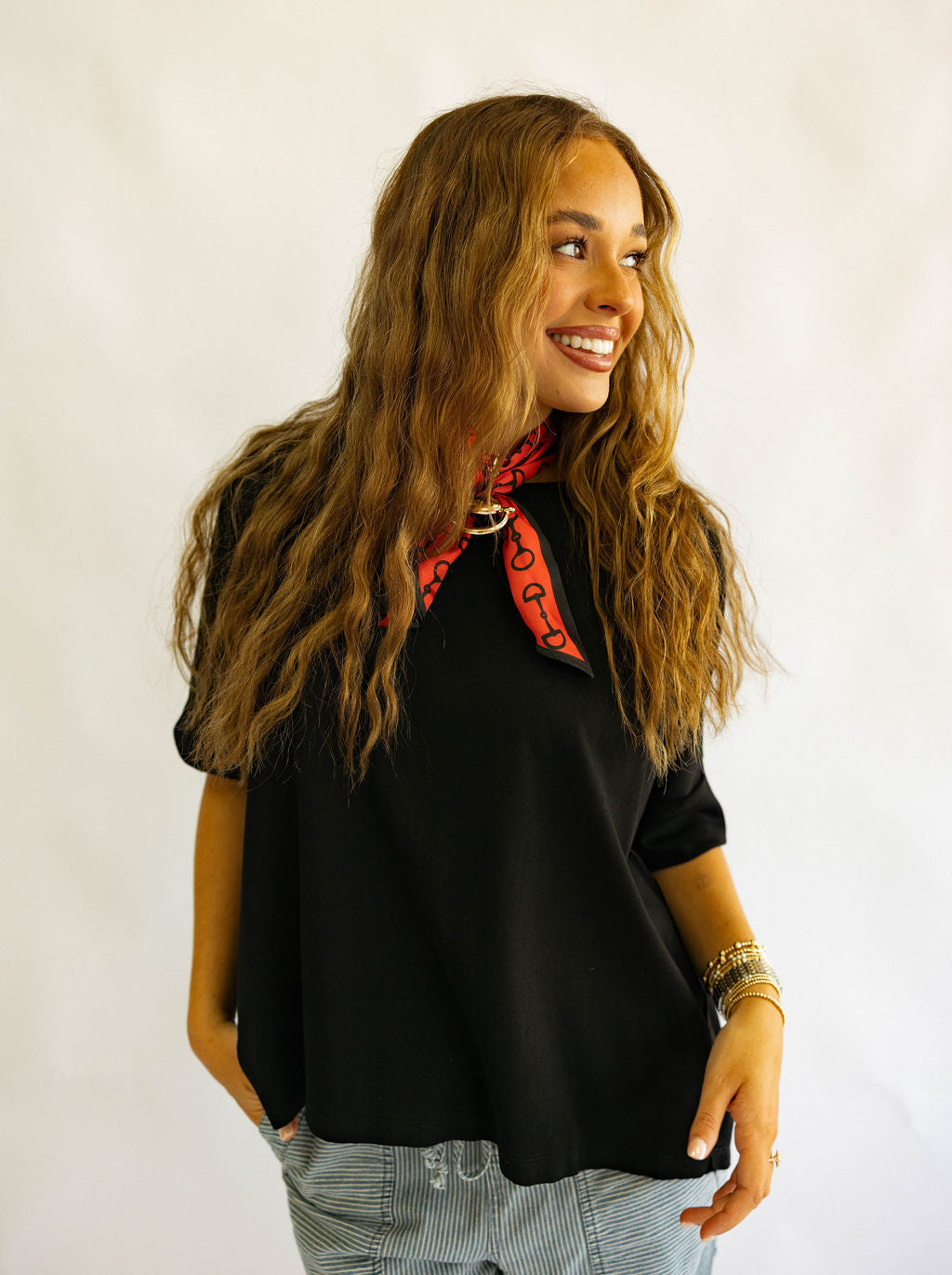 The Harper Tee - Black