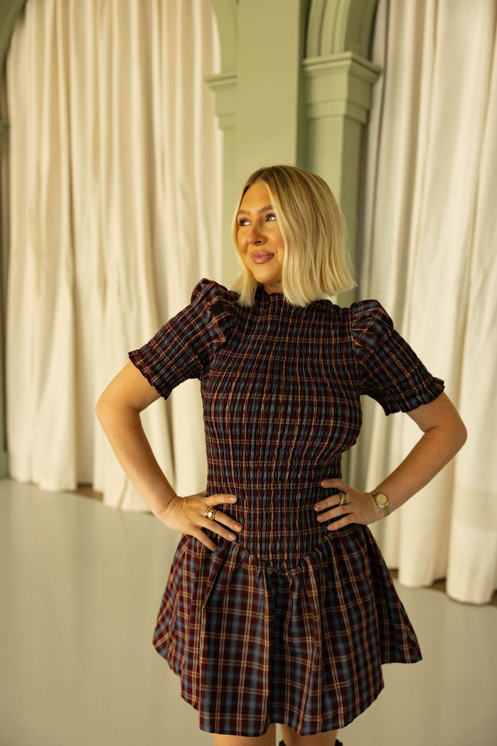 The Autumn Cheer Dress