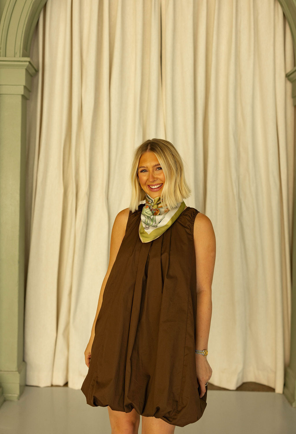 The Brown Sugar Bubble Dress