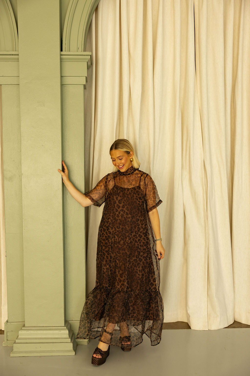 The Cheetah Maxi Dress