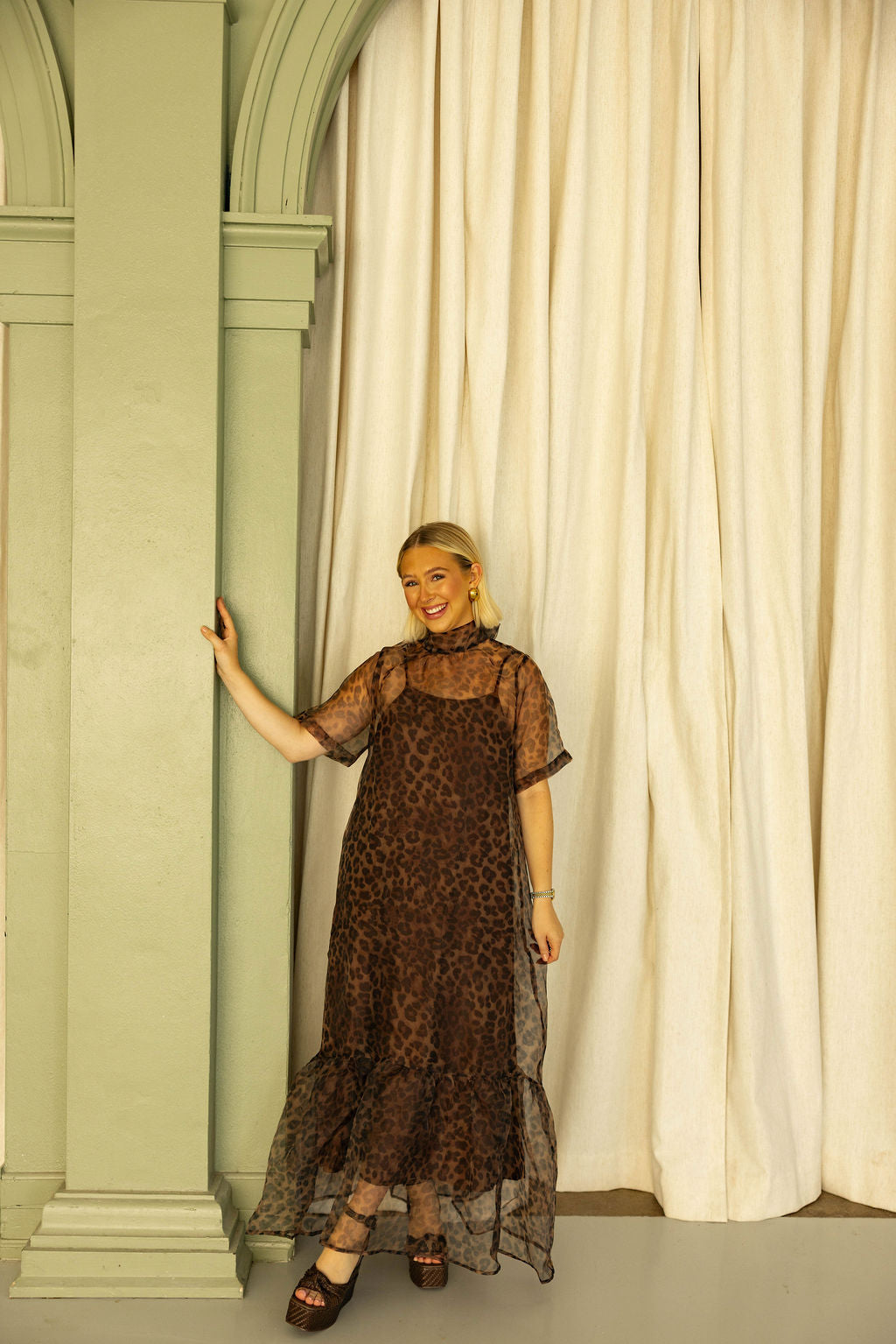 The Cheetah Maxi Dress