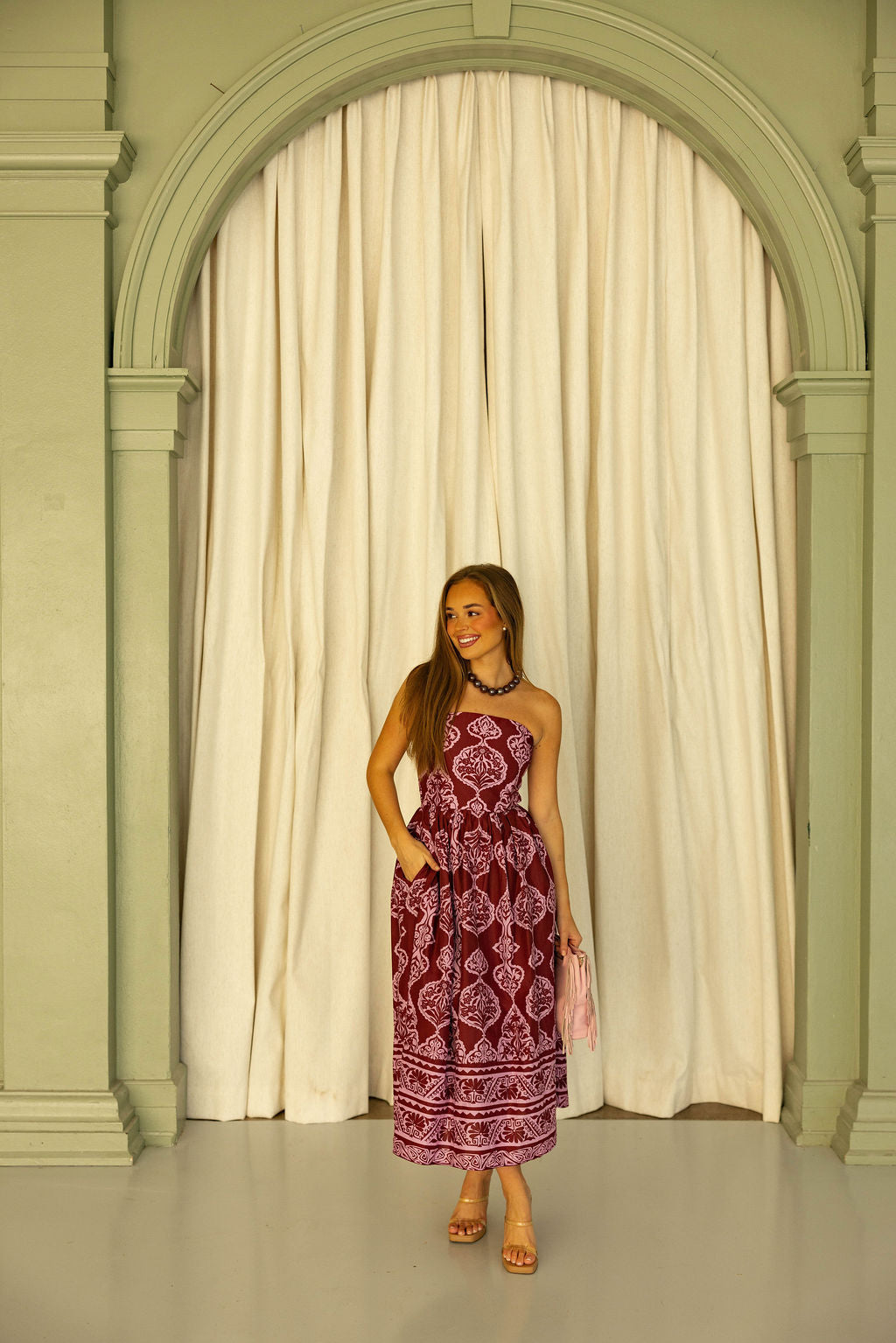 The Blushing Bordeaux Midi