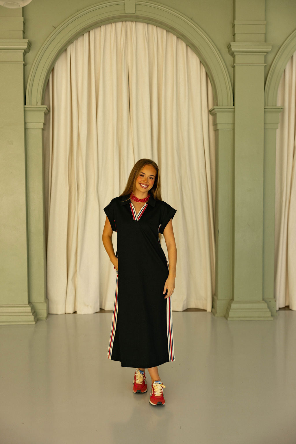 The Country Club Casual Dress - Black