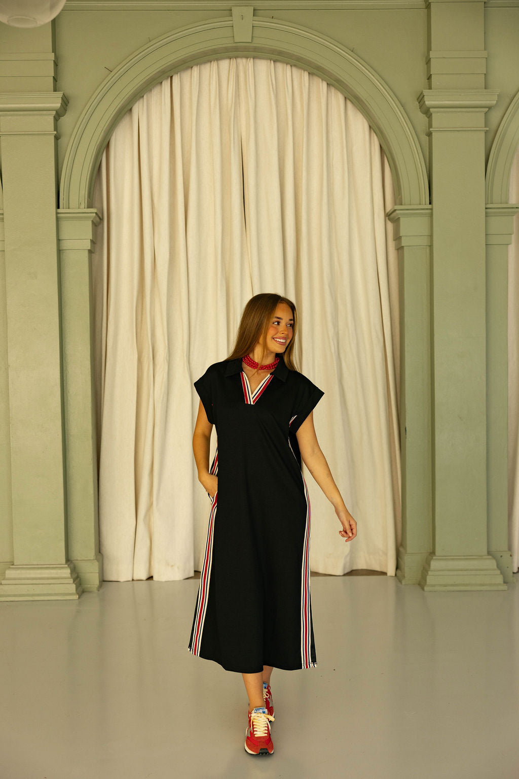 The Country Club Casual Dress - Black