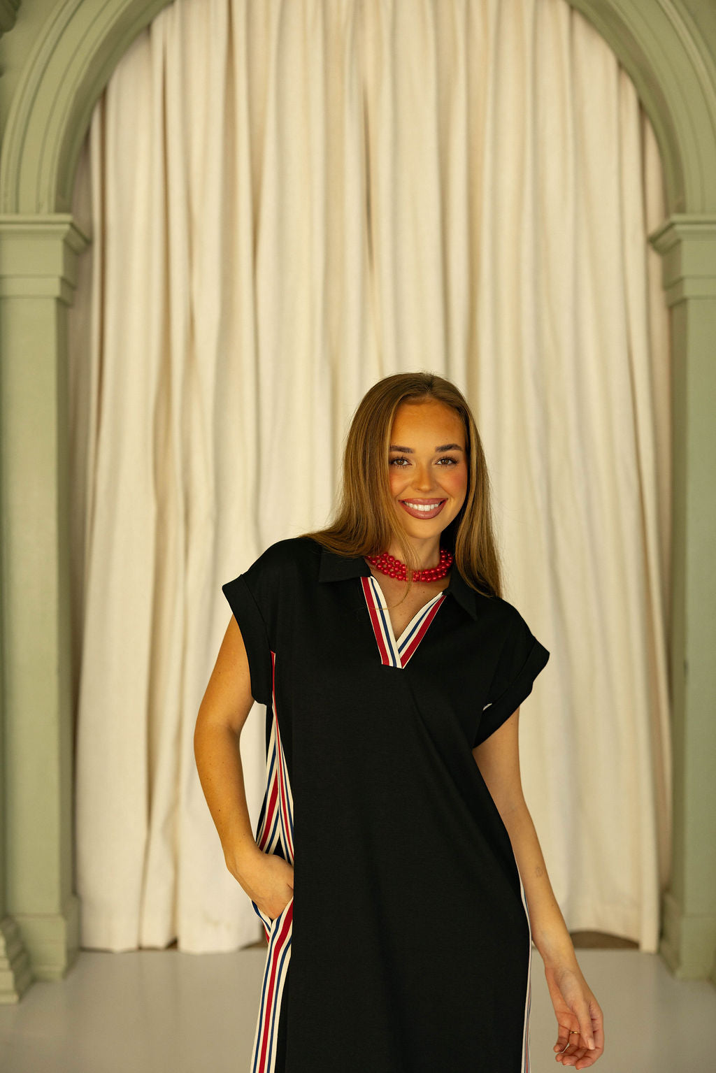 The Country Club Casual Dress - Black