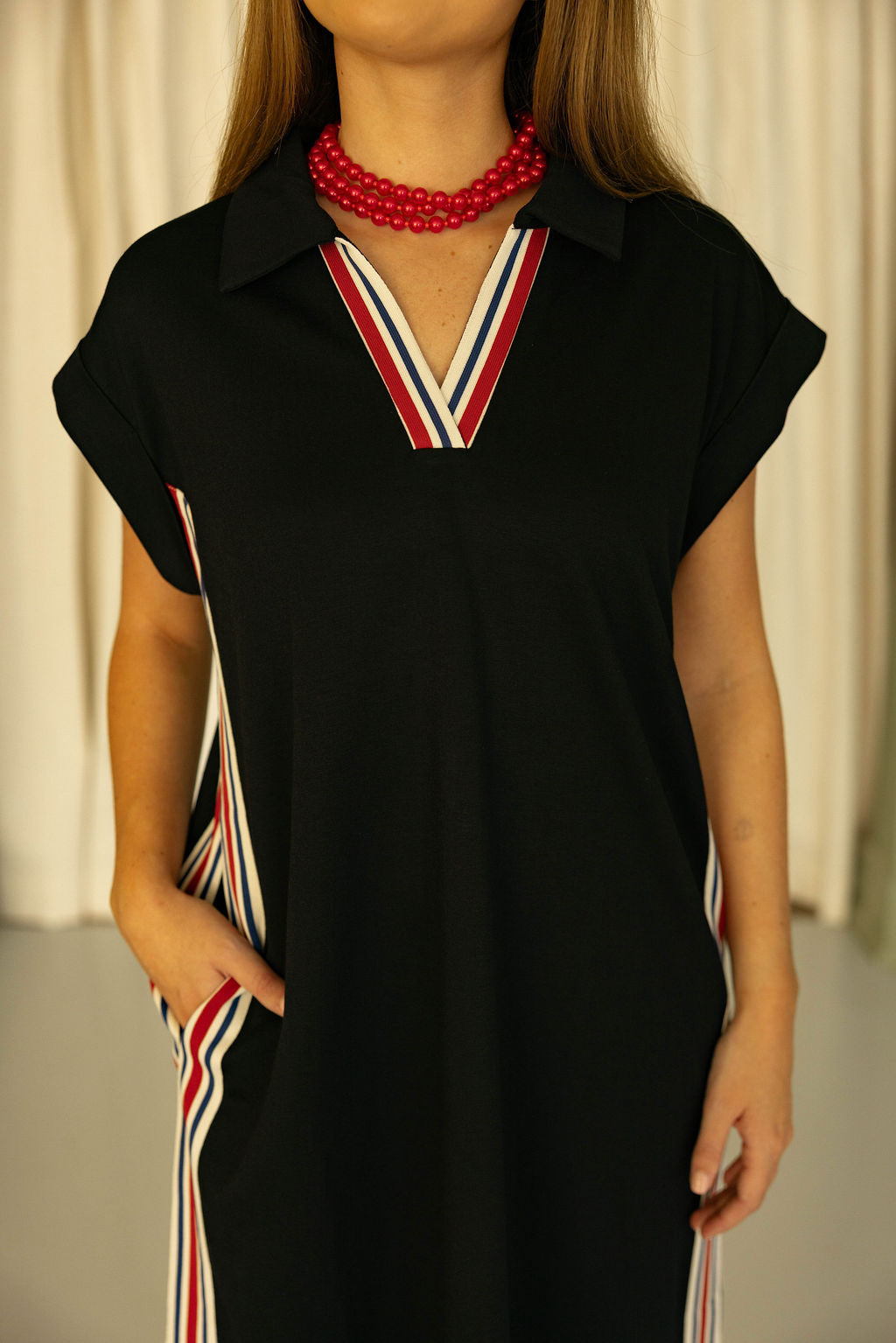 The Country Club Casual Dress - Black
