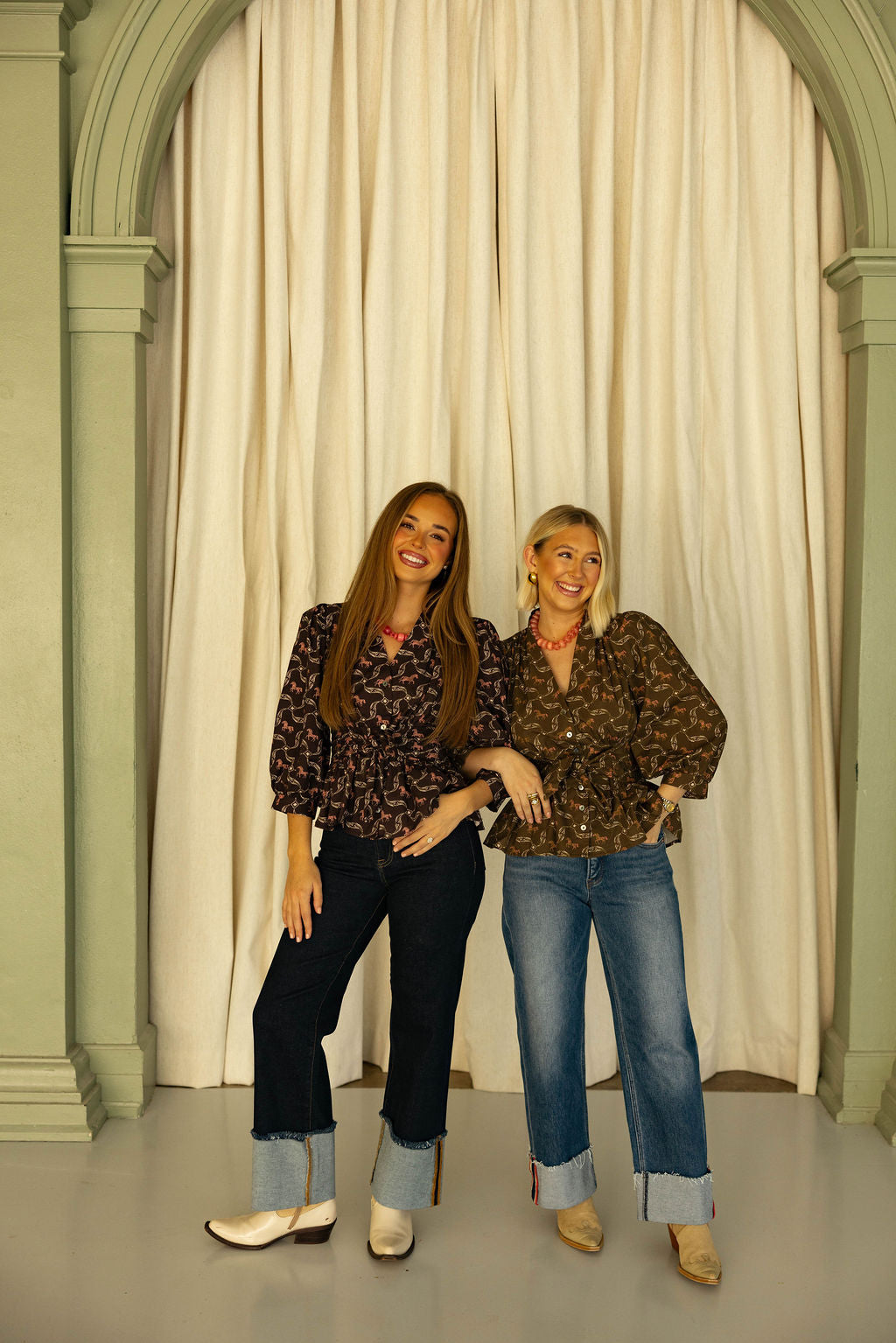 The Southern Saddle Top - Olive
