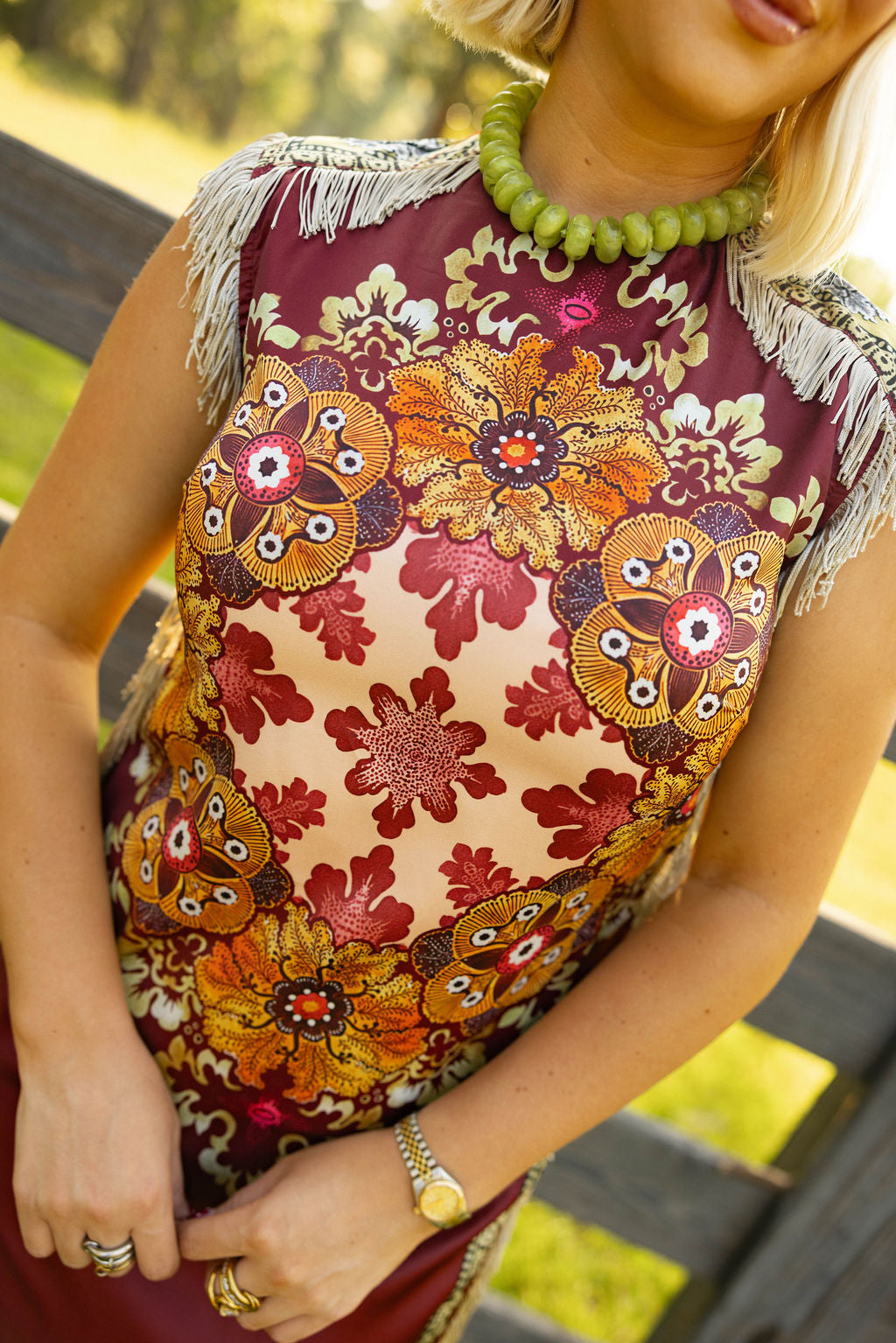 Free Spirit Fringe Dress