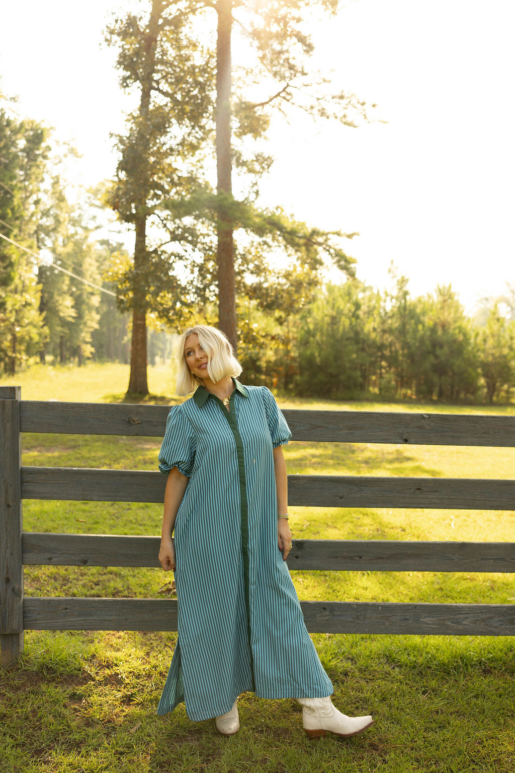 The Willow Stripe Dress