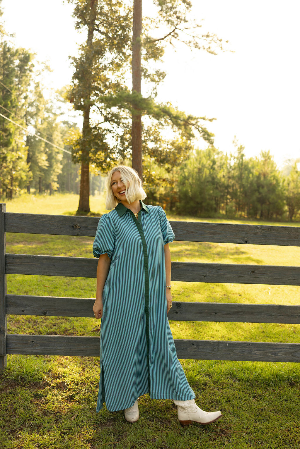The Willow Stripe Dress