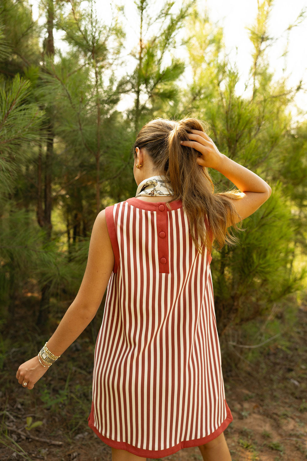 The Polo Club Dress - Terra Cotta