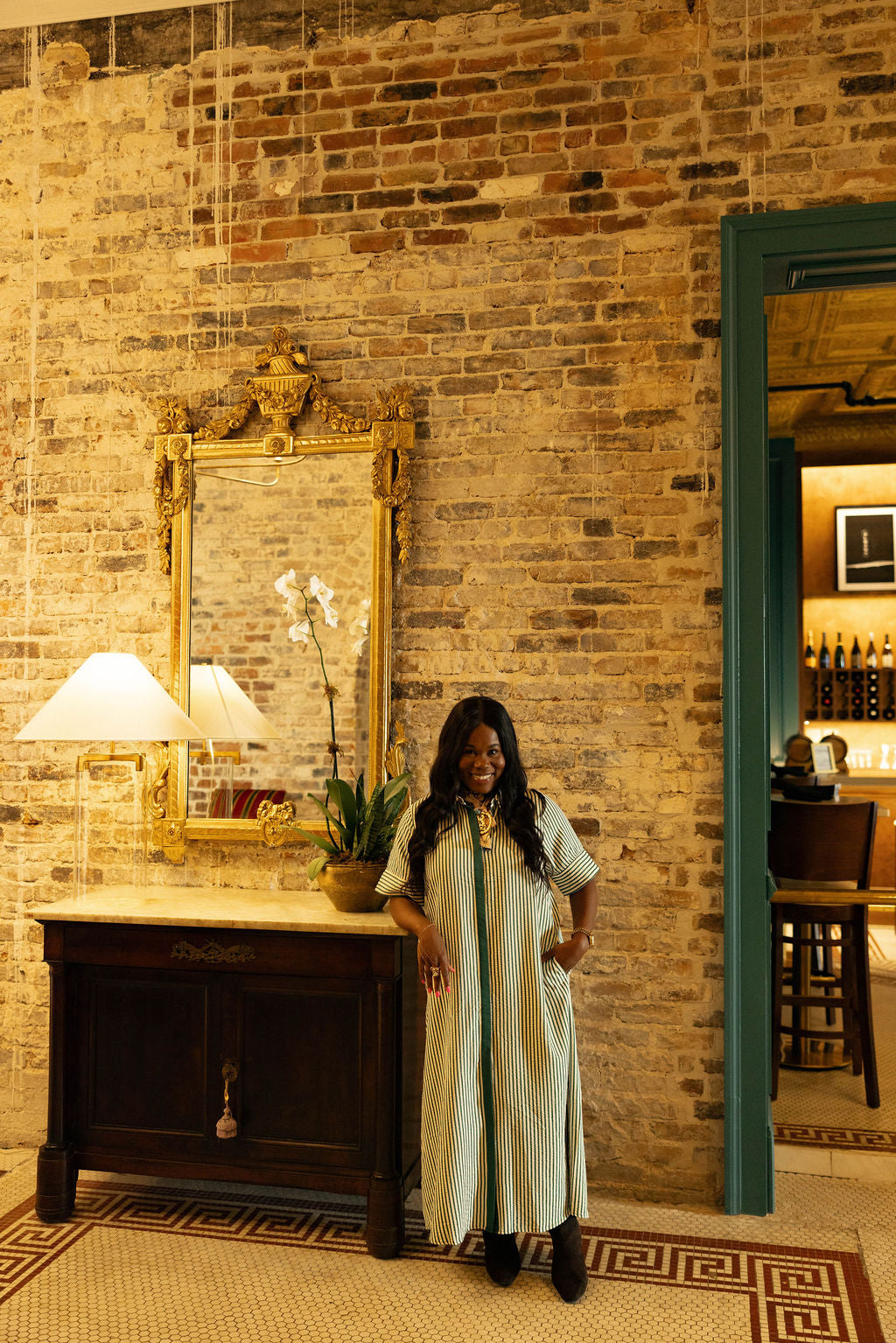 The Tilly Maxi Dress - Green