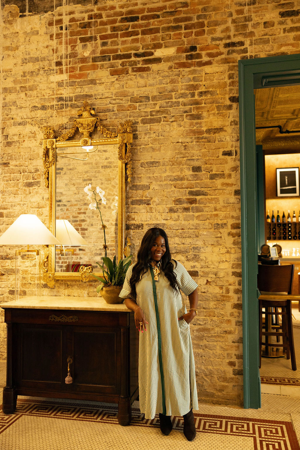 The Tilly Maxi Dress - Green