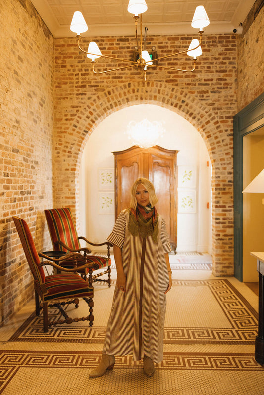 The Tilly Maxi Dress - Brown