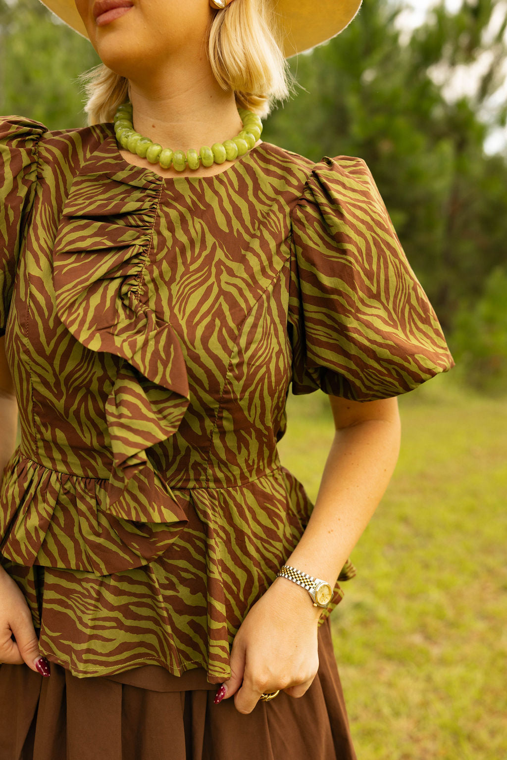 Wildly Yours Top - Green