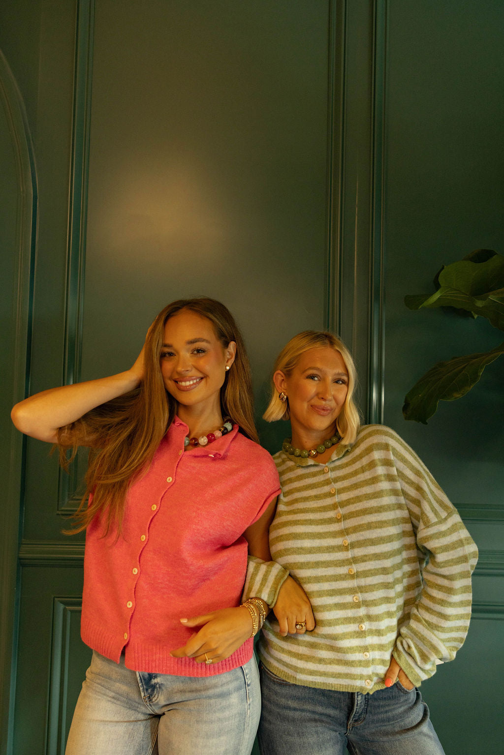 The Matcha Stripe Sweater