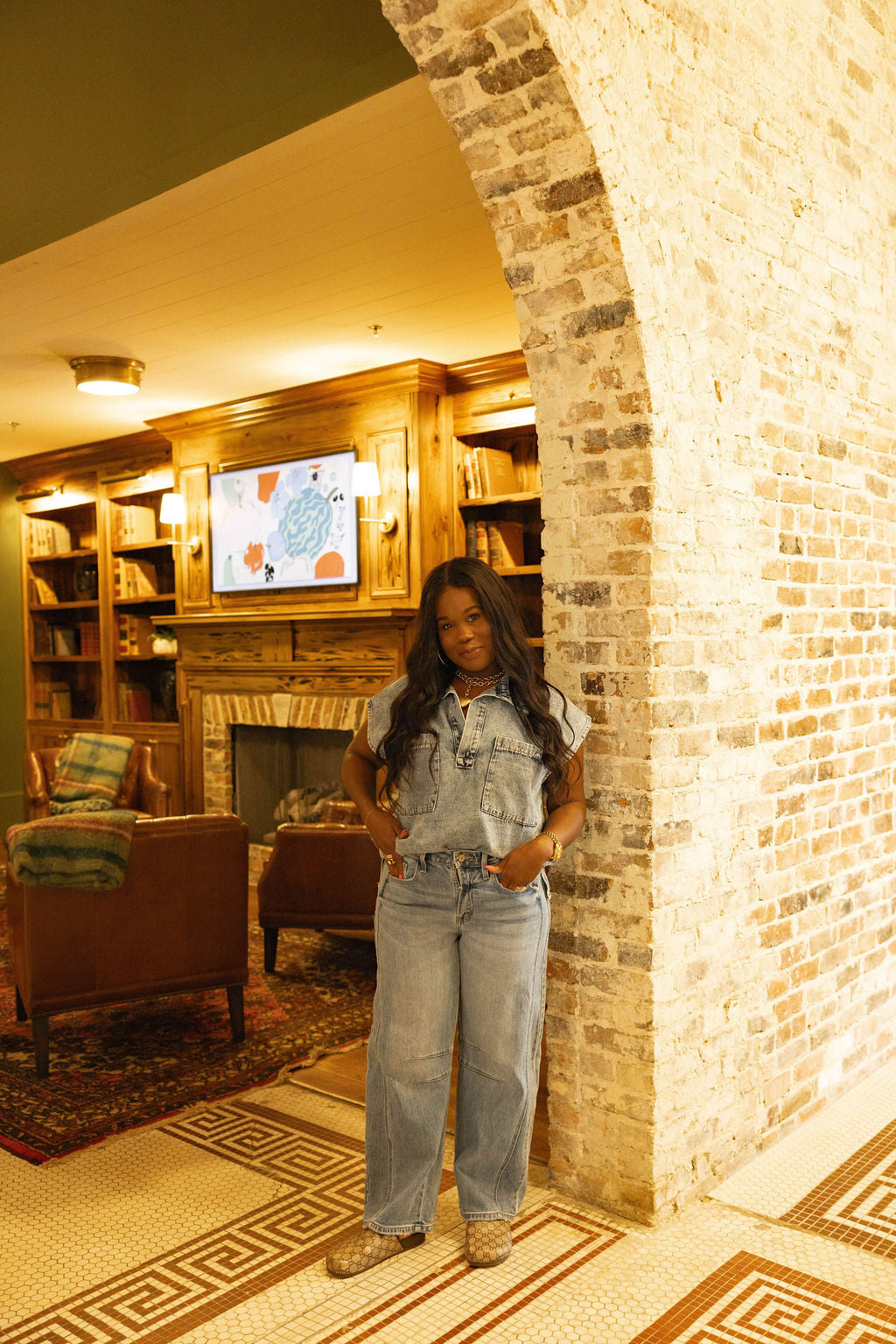 The Classic Denim Top
