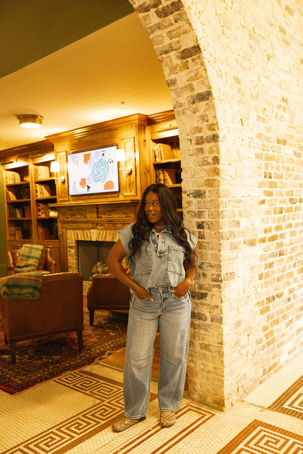 The Classic Denim Top