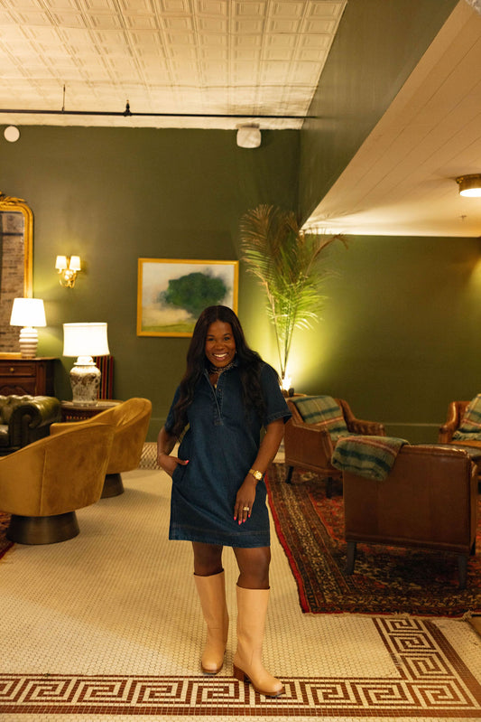 The Dallas Denim Dress