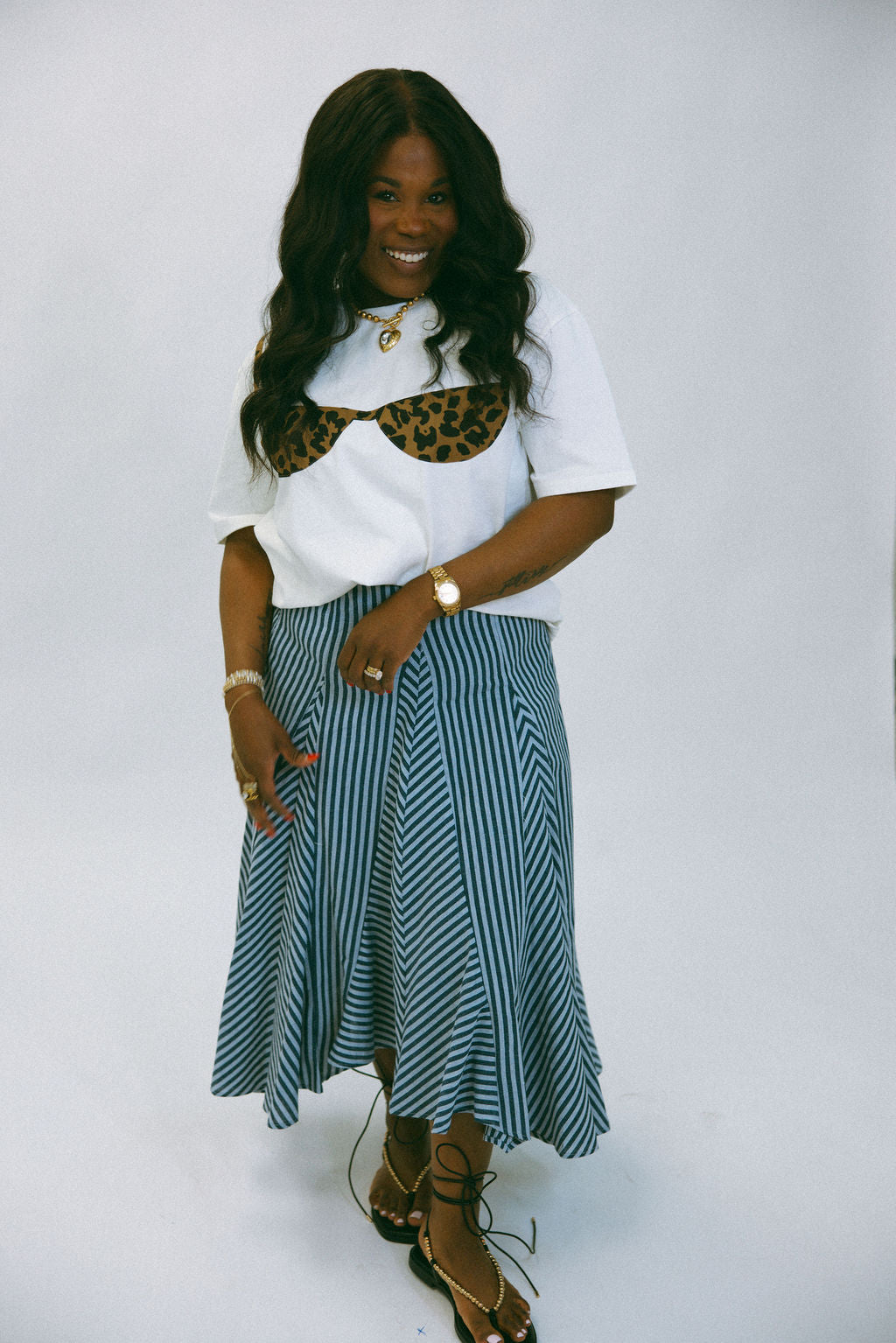 The Compliment Catcher Midi Skirt