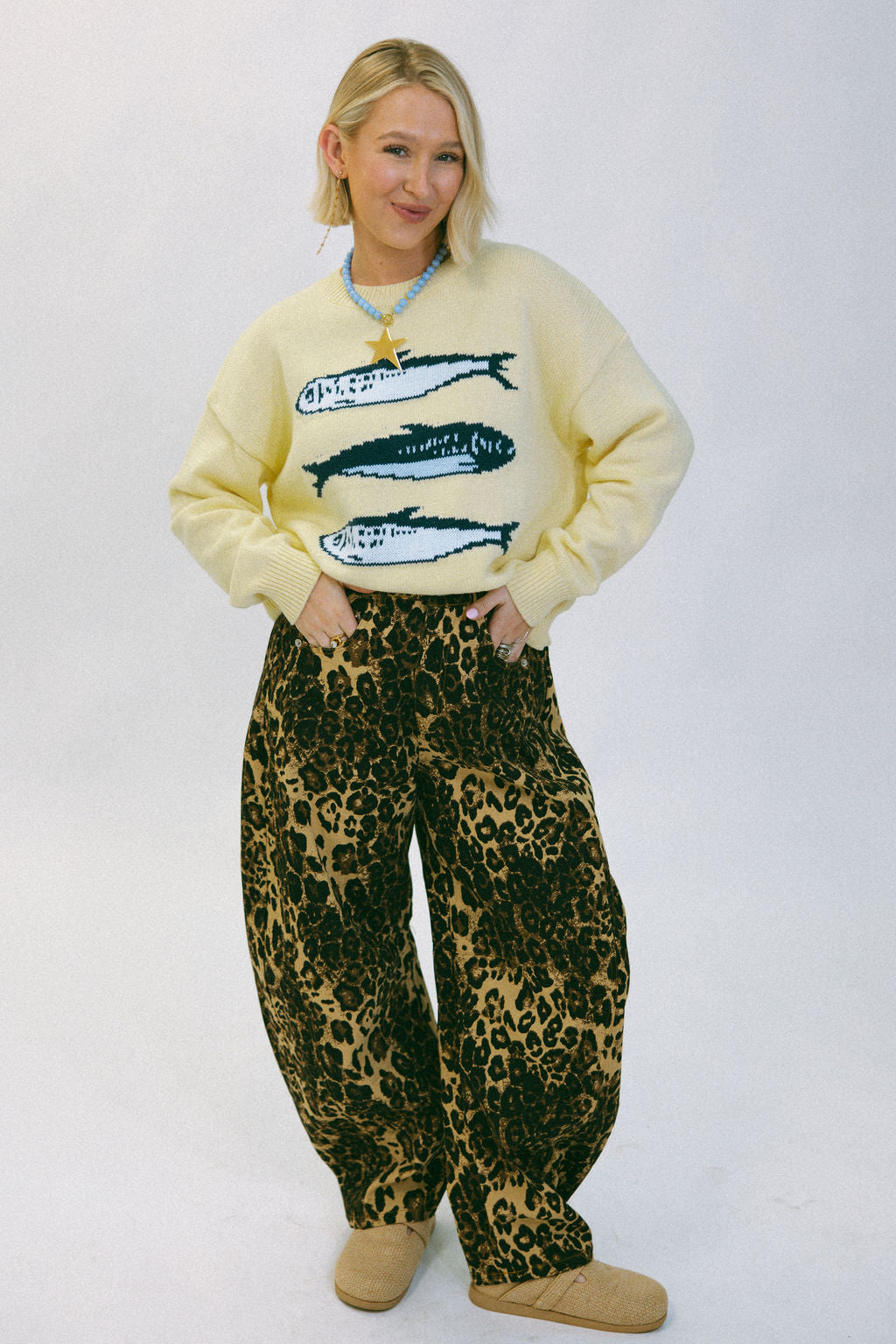 The Catch of the Day Sweater - Yellow