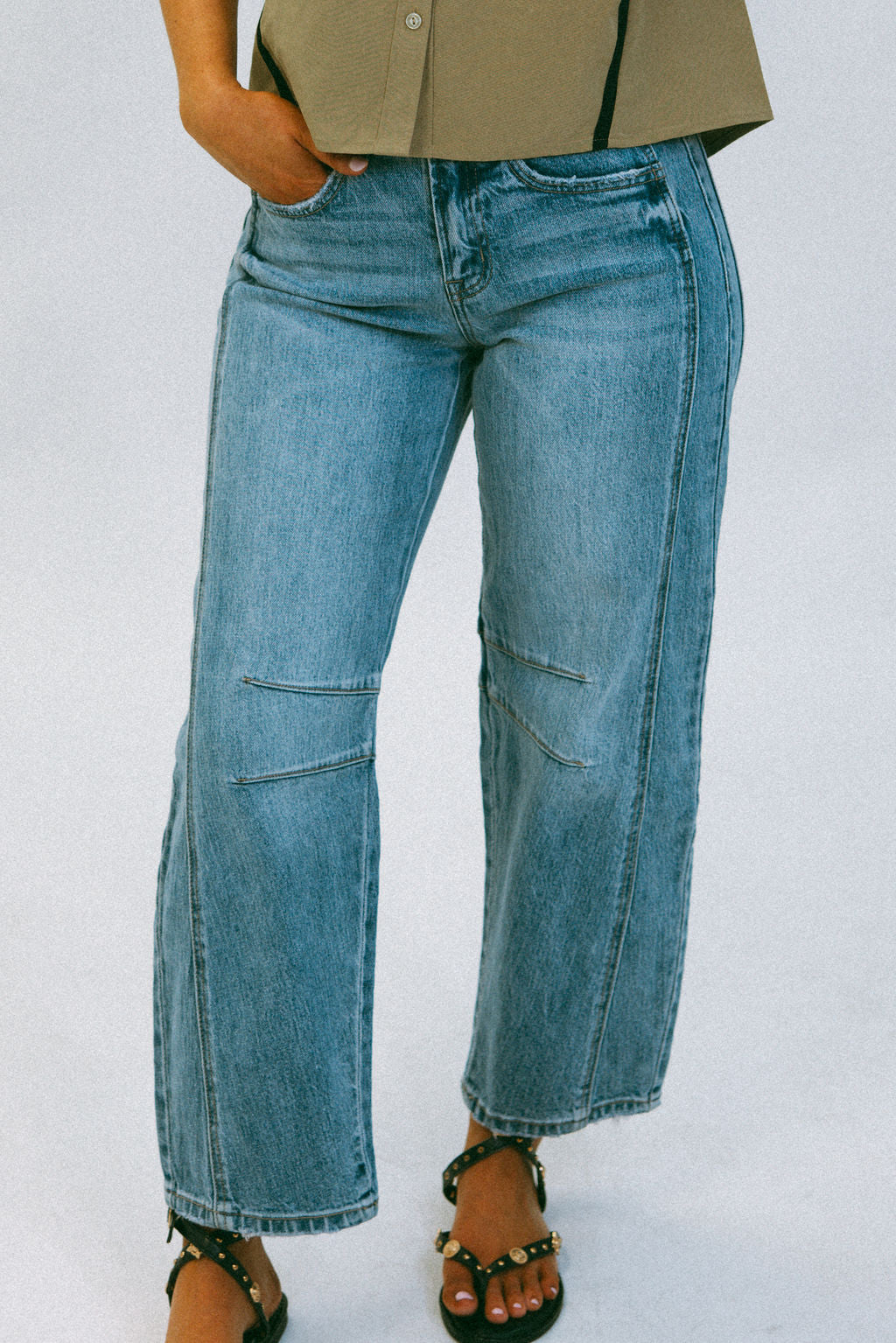 The Fifth Avenue Barrel Jean