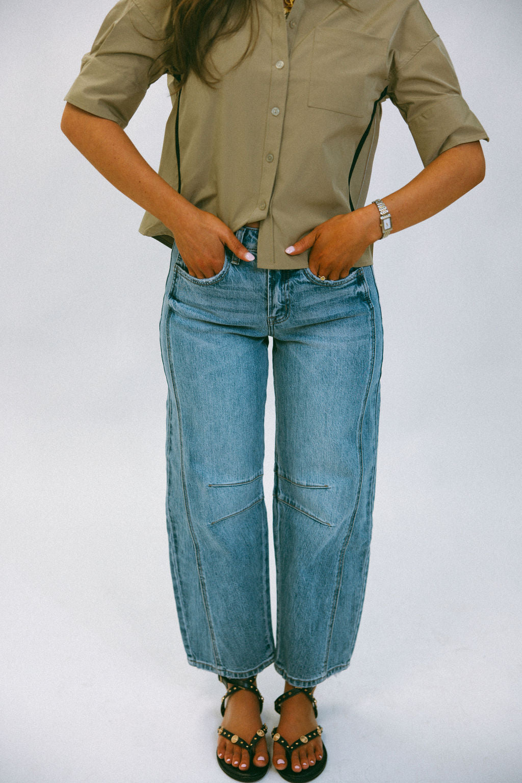 The Fifth Avenue Barrel Jean